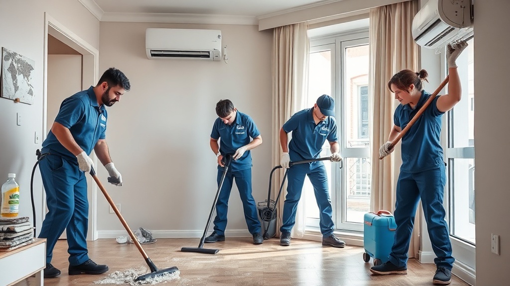 איך נראה תהליך ניקוי לאחר שיפוץ מקצועי